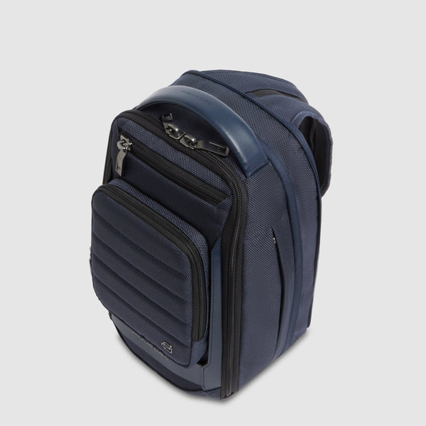 Zaino monospalla uomo porta iPad®, espandibile - Blu - foto 6