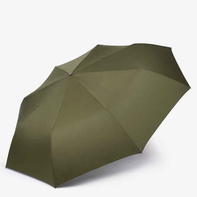 Guarda-chuva grande à prova de vento com abertura e fechamento automáticos - Verde-militar