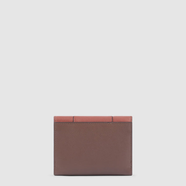 Portefeuille à trois volets femme, petit format - 2