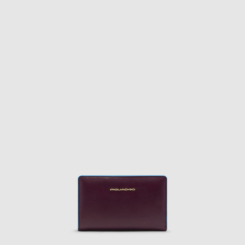 Women's Leather Bifold Wallet, 10 Card Slots & RFID