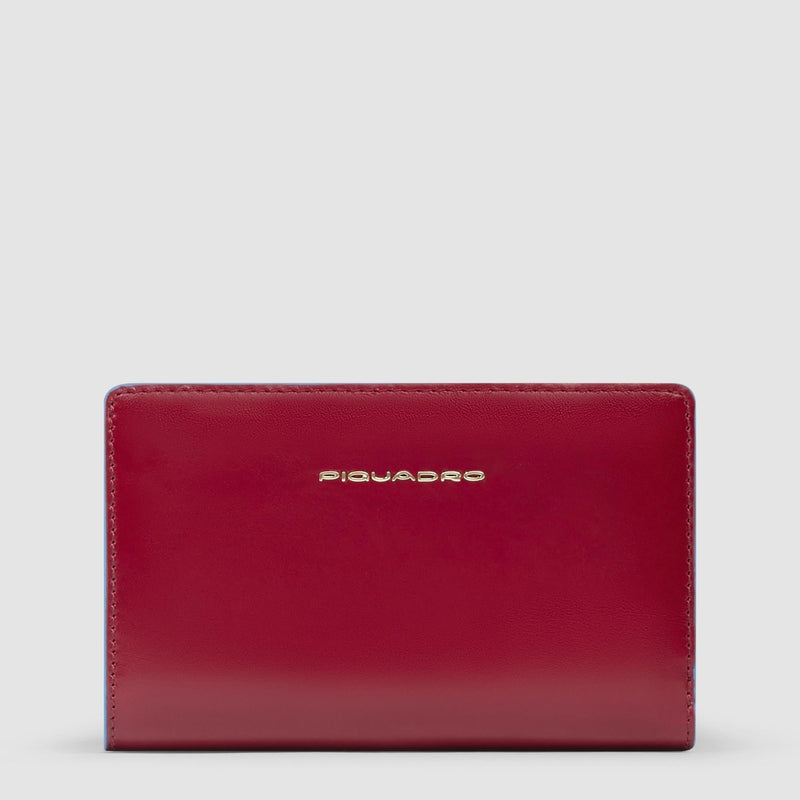 Women's Leather Bifold Wallet, 10 Card Slots & RFID