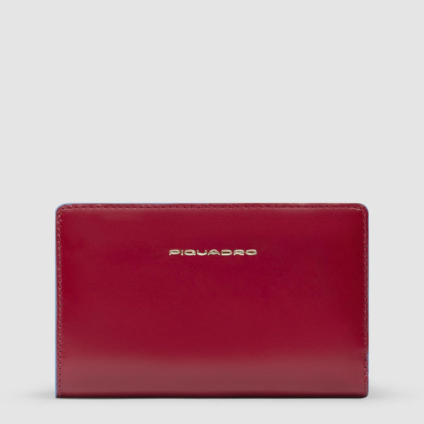 Women's Leather Bifold Wallet, 10 Card Slots & RFID - 1