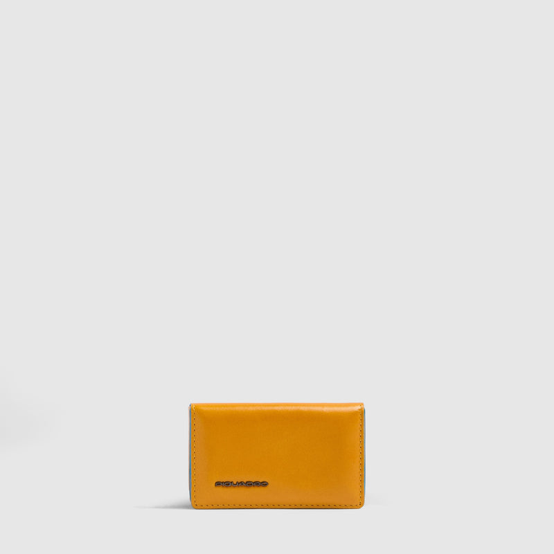 Porta biglietti da visita - giallo