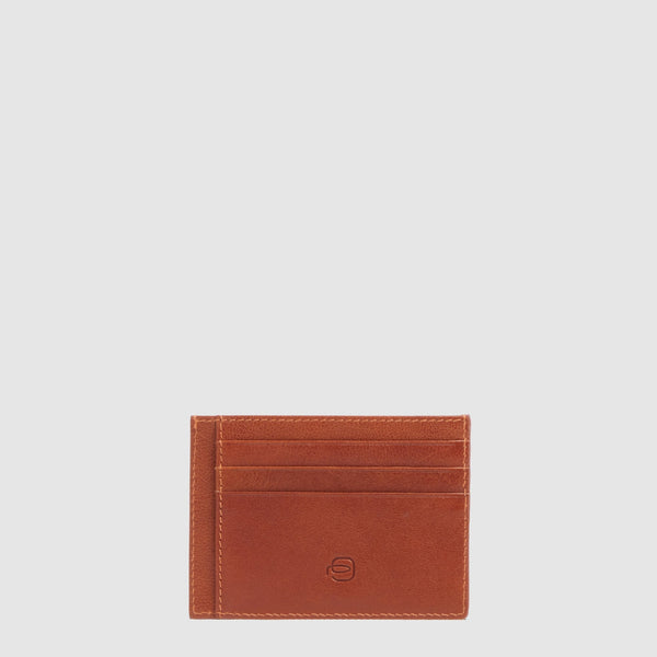 Men's Leather Card Holder with 6 Slots and RFID Protection - Leather brown - photo 2