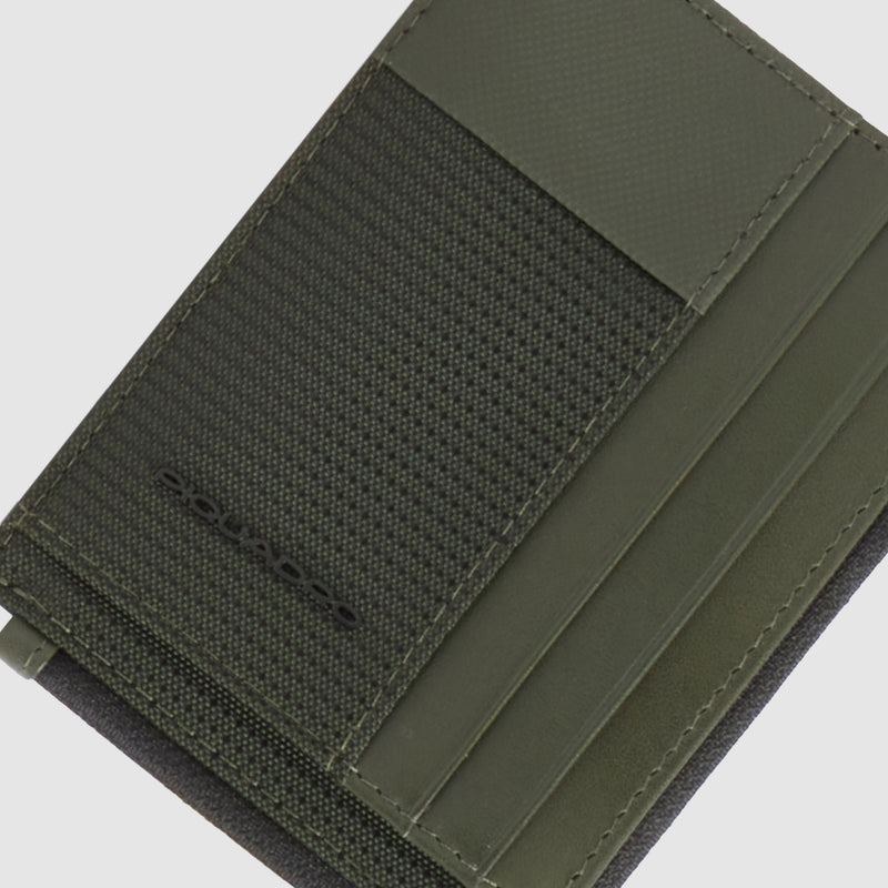 Portamonete con porta documenti e carte di credito - Verde - foto 3