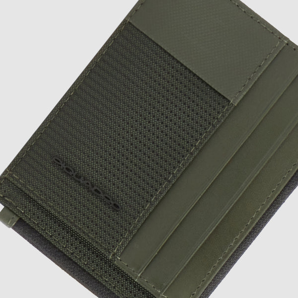 Portamonete con porta documenti e carte di credito - Verde - foto 3