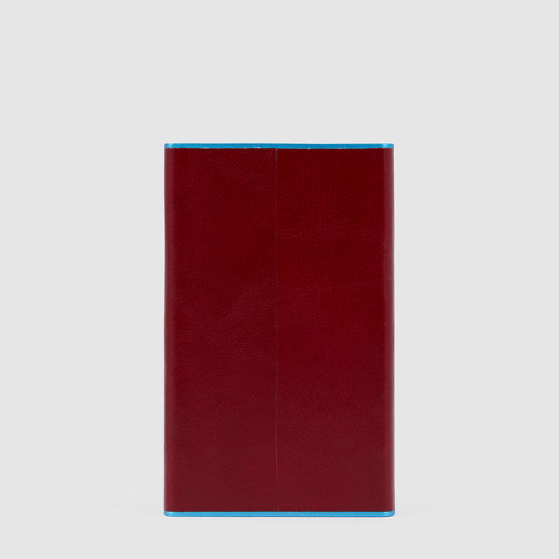 Metal Pop-Up Card Holder Blue Square with RFID Protection - Red - photo 3