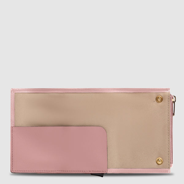 Compact Women's Wallet with Pop-Up Card Holder - 3