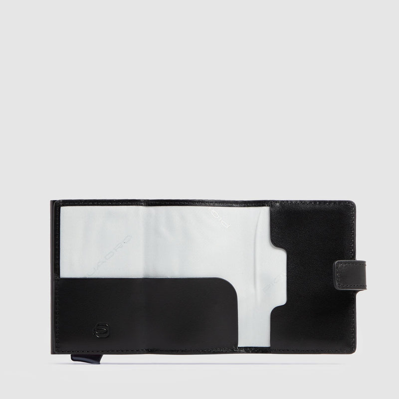Pop-Up Card Holder with RFID Protection Piquadro x Ducati