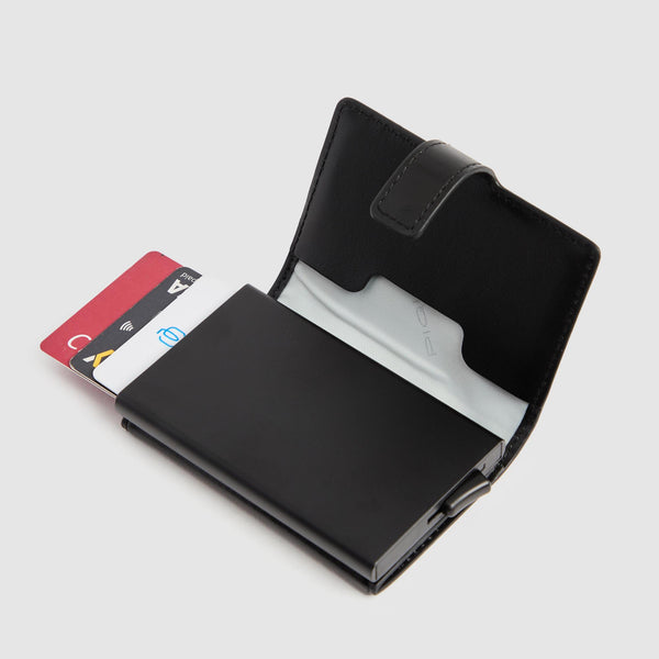Pop-Up Card Holder with RFID Protection Piquadro x Ducati - 4