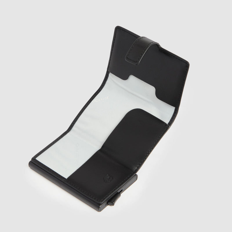 Pop-Up Card Holder with RFID Protection Piquadro x Ducati