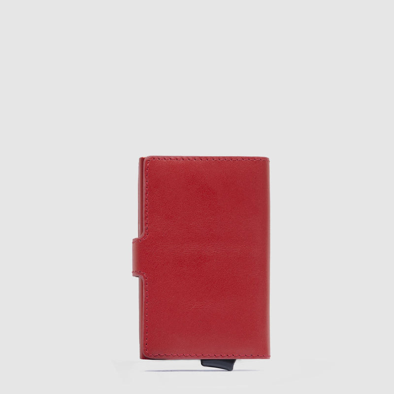 Pop-Up Card Holder with RFID Protection Piquadro x Ducati - Red - photo 2