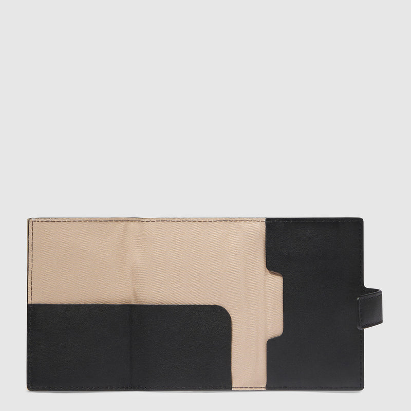 Pop-up Card Holder in Leather with RFID Protection