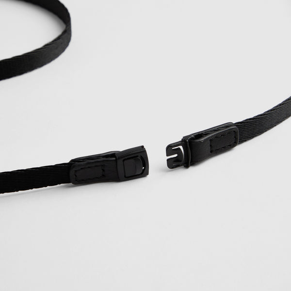 Slim Leather Badge Holder with Carabiner Clip - 4