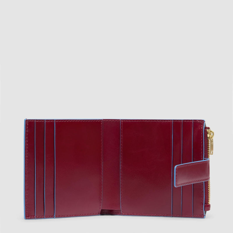 Porte-cartes de crédit femme avec porte-monnaie