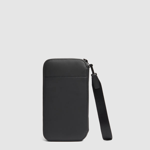 Porta passaporto con zip - Nero - foto 2