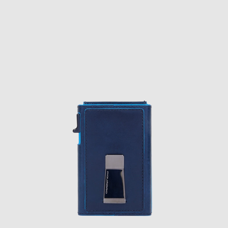 Portacarte uomo automatico con porta documenti - vista alternativa