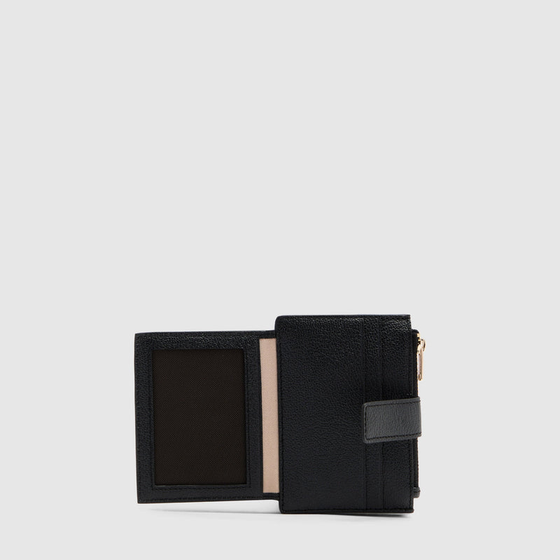 Portefeuille femme avec porte-monnaie zippé