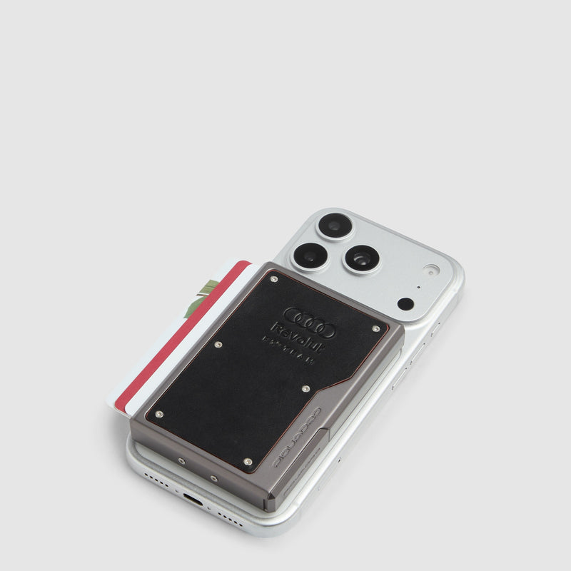 Porta-cartões MagSafe® em alumínio – Piquadro x Audi Revolut F1® Team - foto 3