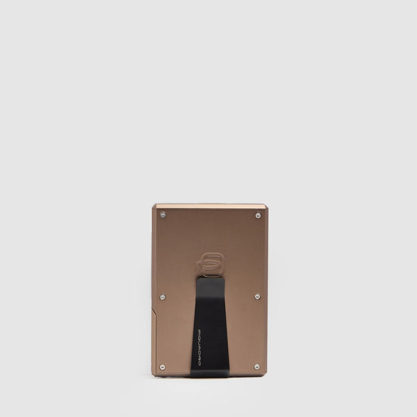 Metal & Leather MagSafe® Card Holder with RFID Protection - 2