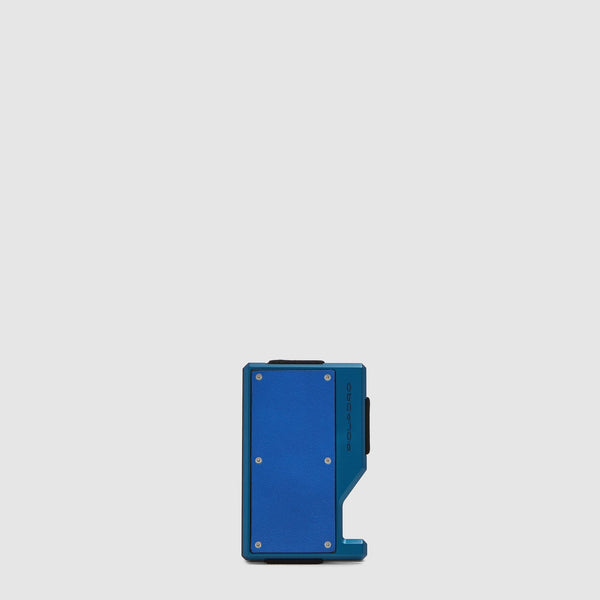 Skórzane etui na karty MagSafe® z ochroną RFID - Niebieski