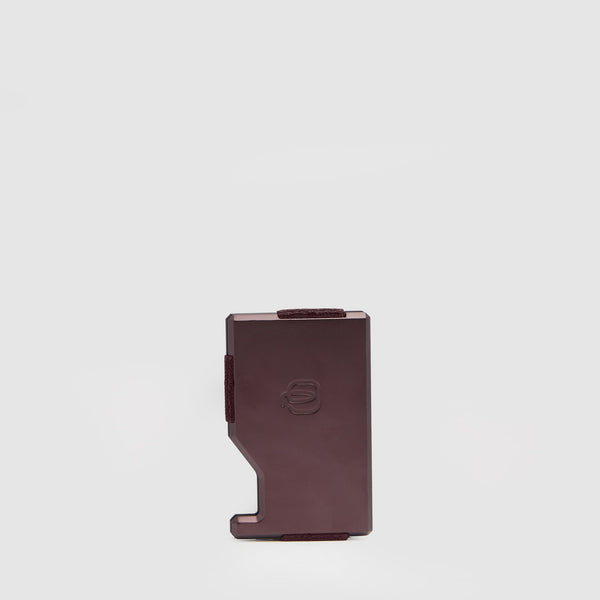 Metal and Leather MagSafe® Card Holder with Elastic Band - 2