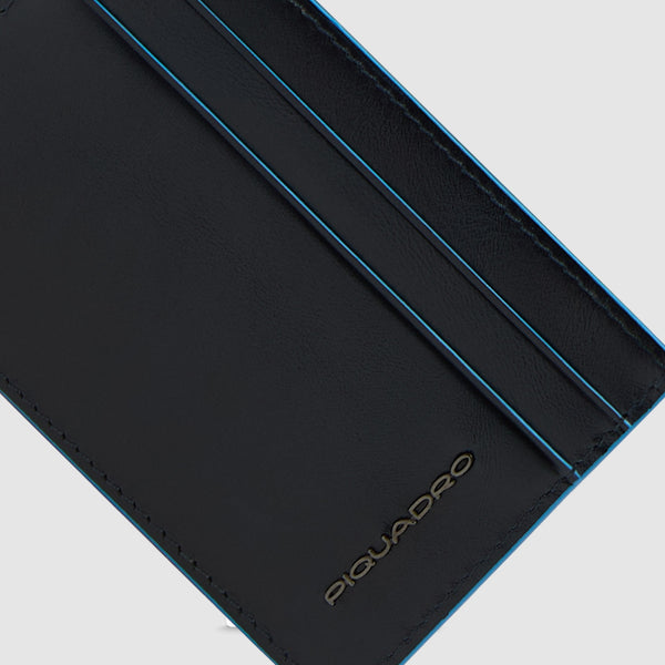 Slim Leather Card Holder, 4 Slots, RFID-Blocking - 3