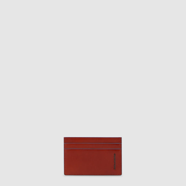 Porte-cartes de crédit homme fin en cuir - 1