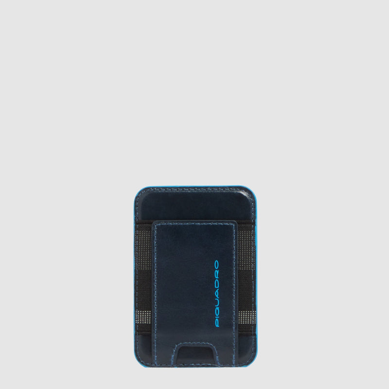 Rigid Leather MagSafe® Card Holder with RFID Protection