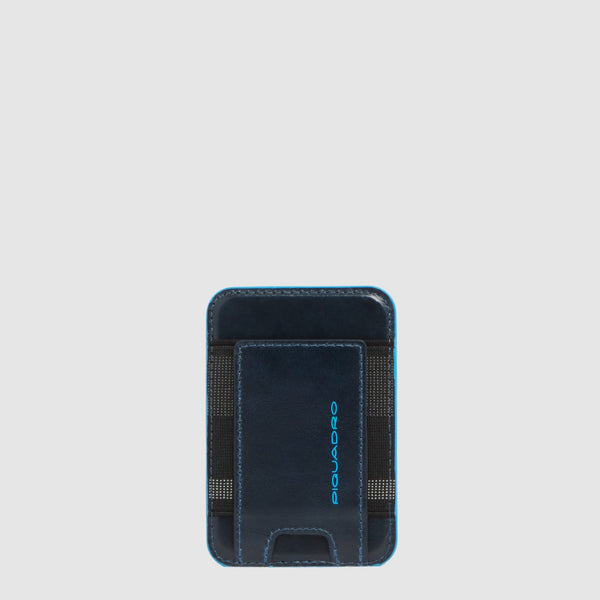 Rigid Leather MagSafe® Card Holder with RFID Protection - 1