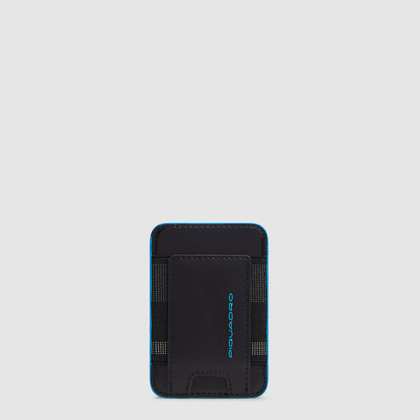 Rigid Leather MagSafe® Card Holder with RFID Protection - 1