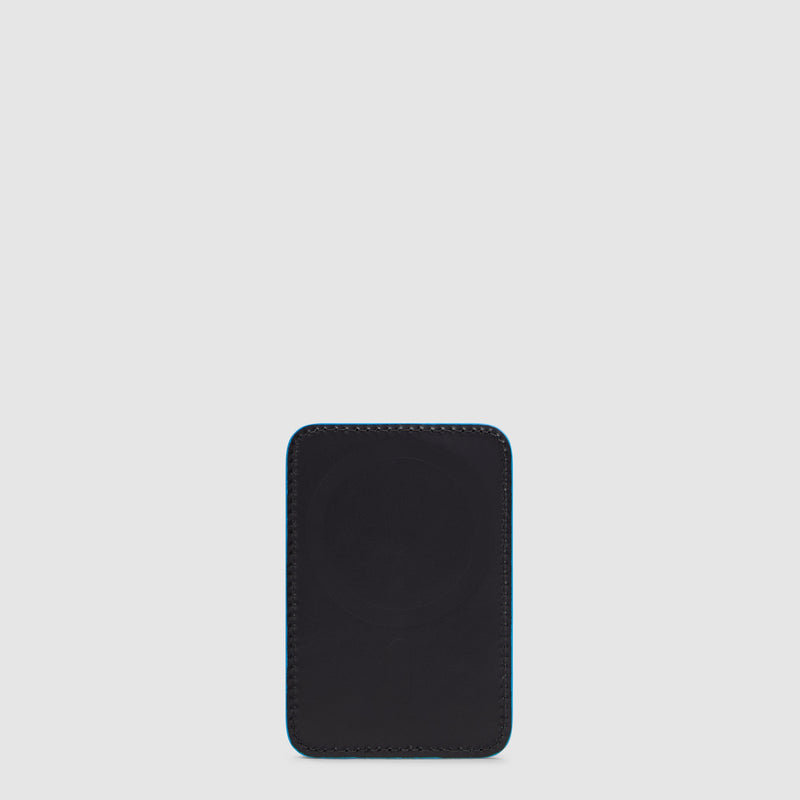 Rigid Leather MagSafe® Card Holder with RFID Protection
