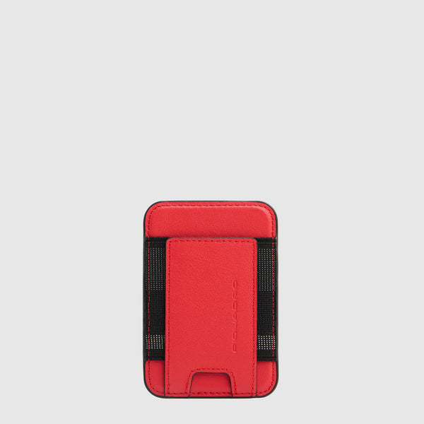 All-Leather MagSafe® Card Holder with RFID Protection - 1