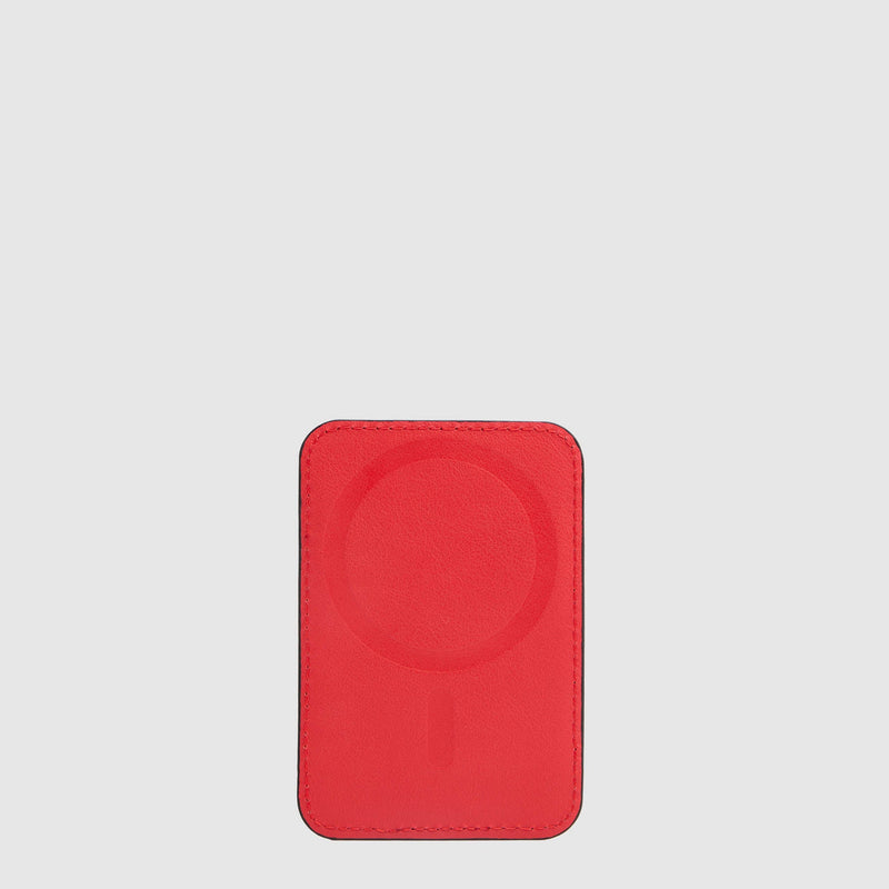 All-Leather MagSafe® Card Holder with RFID Protection