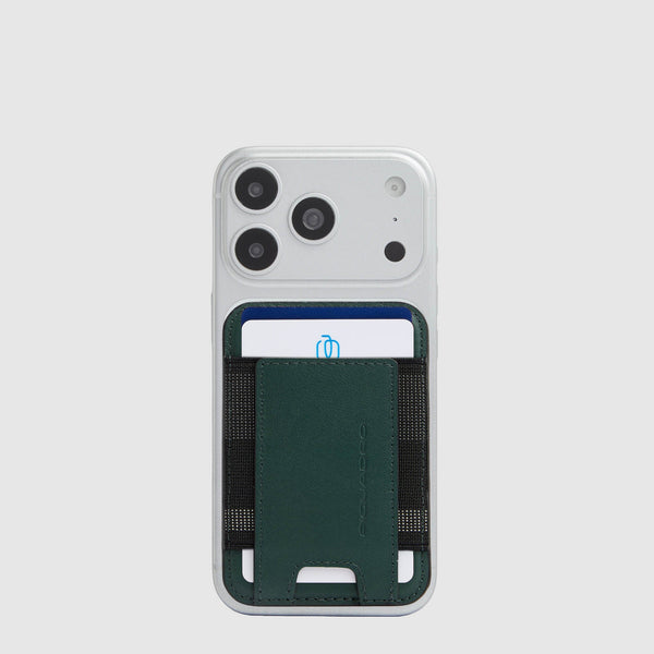 All-Leather MagSafe® Card Holder with RFID Protection - 3