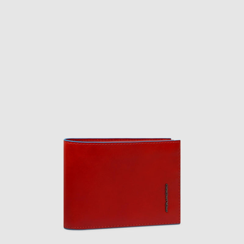 Men's RFID Leather Wallet with 7 Card Slots - Orange - photo 2
