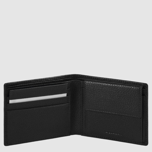 Leather Wallet with Flip-Out ID Holder and RFID Blocking - 1